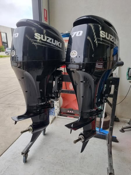 Used Suzuki 70hp Twin Outboard Motor for Sale