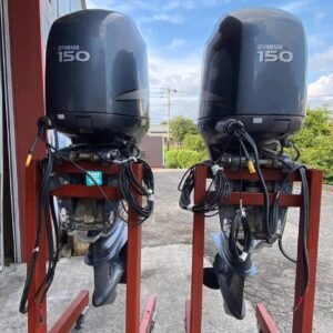 Used Yamaha 150 Twin Outboard Motor for sale
